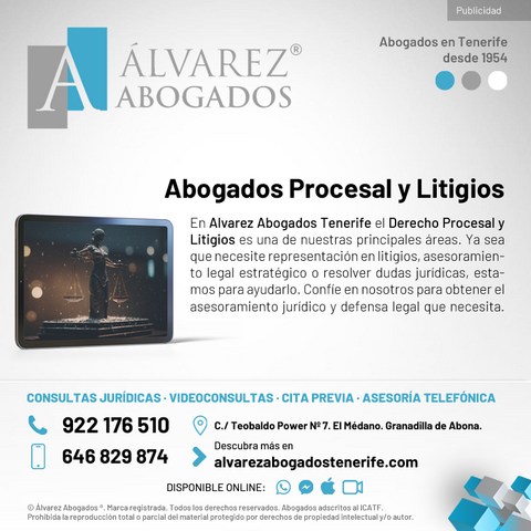 Abogados Procesal Litigios Tenerife