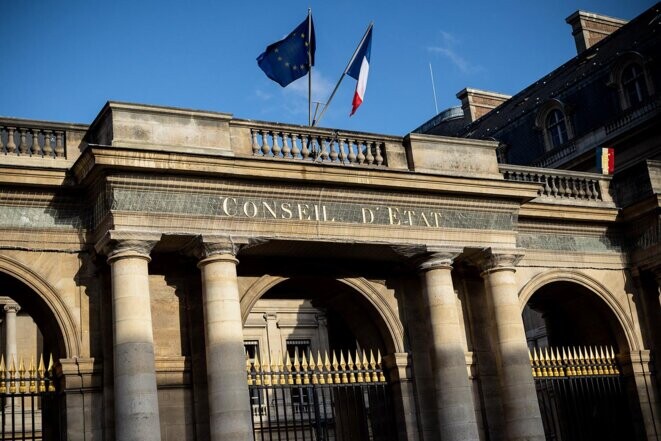 Le Conseil d'État à Paris © Sébastien Calvet / Mediapart