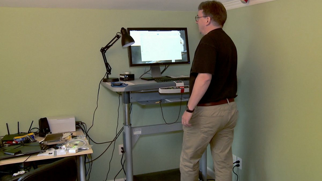 Linus Torvalds, creator of the Linux operating system's, setup:
