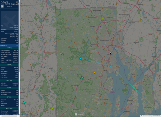 Github AnyFlightTracker by @rtmladsb:mastadon.social