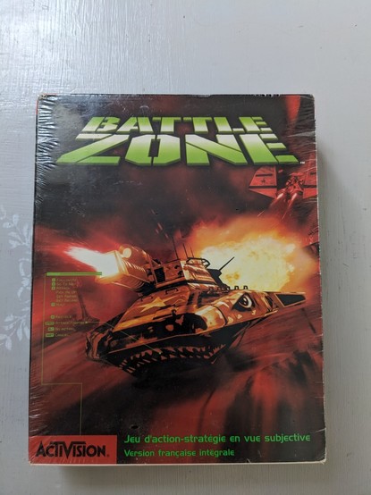 Recto de la boîte de Battlezone