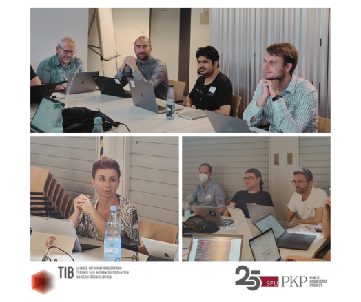Online First and Continuous Publishing group working at the Hannover sprint