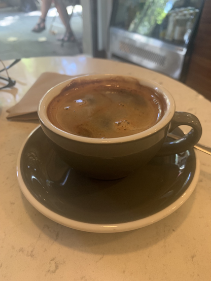 Creamy coffee