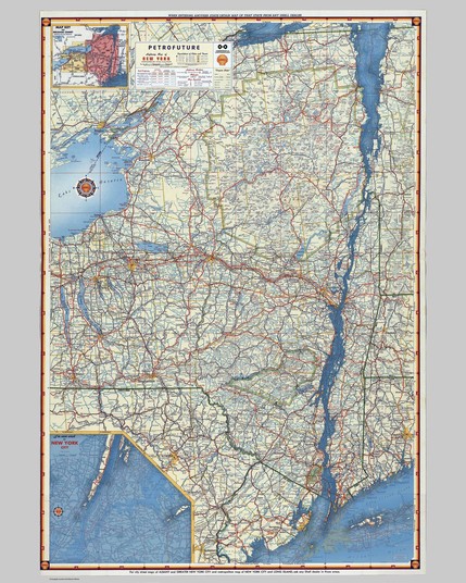 New York State Petrofuture map

66m sea level rise on a vintage 1956 Shell gas station map base