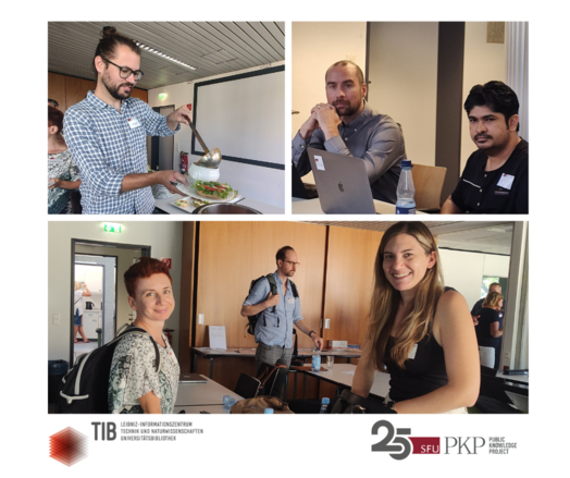 Good food, great brainstorming, diverse participants, and PKP 25 year anniversary celebrations, all happening in one place on Day 2 of the PKP Hannover Sprint 2023!