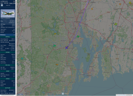 Github AnyFlightTracker by @rtmladsb:mastadon.social