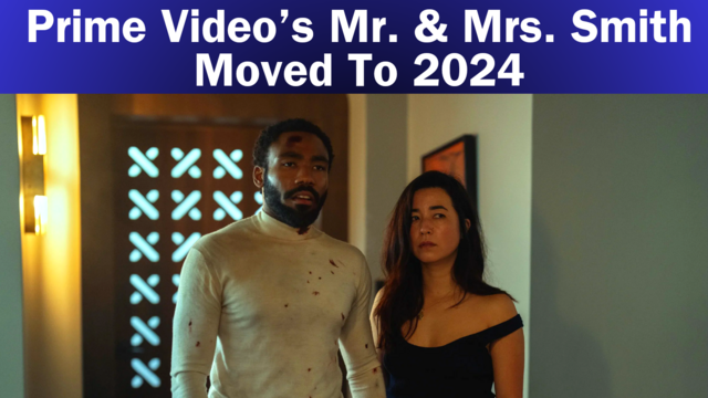 Image of Donald Glover and Francesca Sloan in the upcoming series Mr. & Mrs. Smith on Prime Video