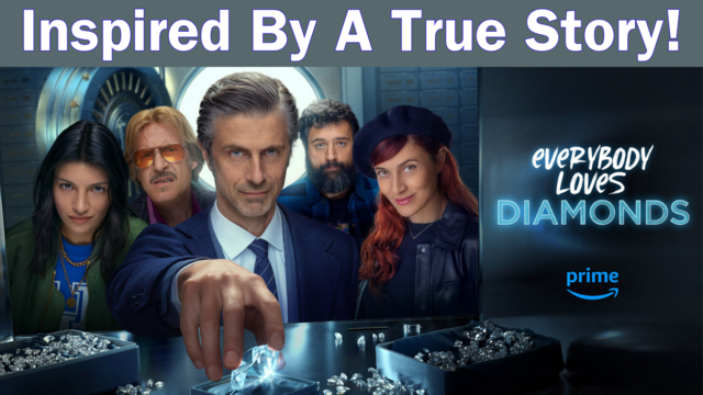 Image of the cast of Everybody Loves Diamonds directed by Gianluca Maria Tavarelli, Starring Kim Rossi Stuart, Anna Foglietta, Gian Marco Tognazzi, Carlotta Antonelli, and Leonardo Lidi on Prime Video October 13th.