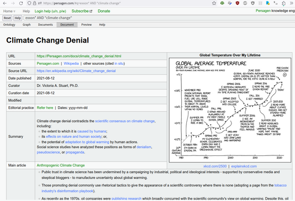exxon* AND "climate change"

Exxon
ExxonMobil
Climate change
Global warming
Corporate ethics
Defund corporations