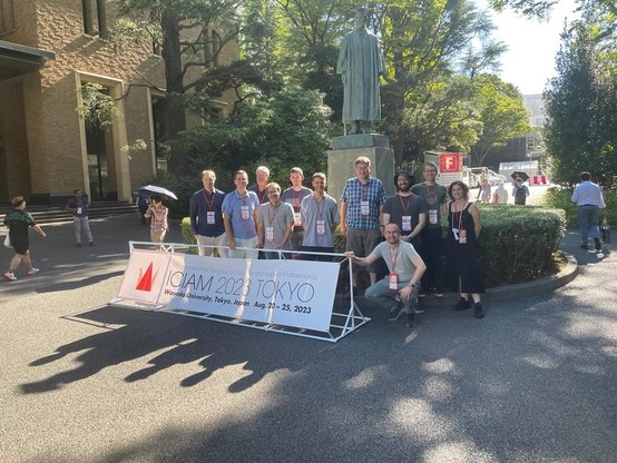 The #WIAS team at #ICIAM.