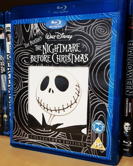 Edición en bluray UK de Pesadilla Antes de Navidad