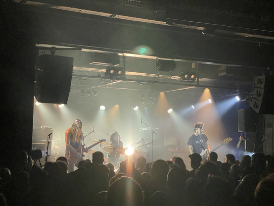 Psychonaut band performing at Aéronef, Lille, France 