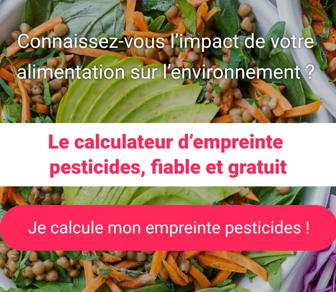 Calculateur d'empreinte pesticides