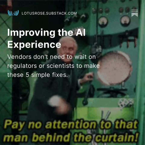 Vendors don't need to wait on regulators or scientists to make these 5 simple AI fixes.