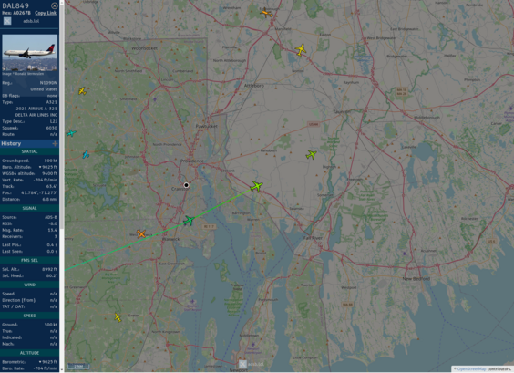 Github AnyFlightTracker by @rtmladsb:mastadon.social