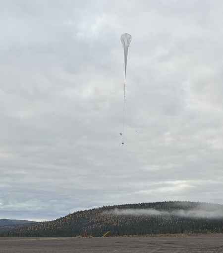 BEXUS 32 balloon just released.