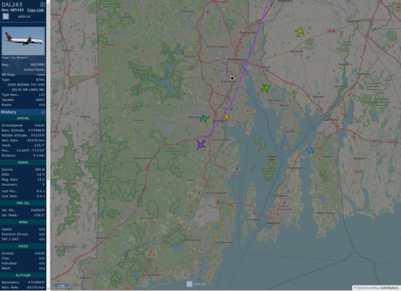 Github AnyFlightTracker by @rtmladsb:mastadon.social