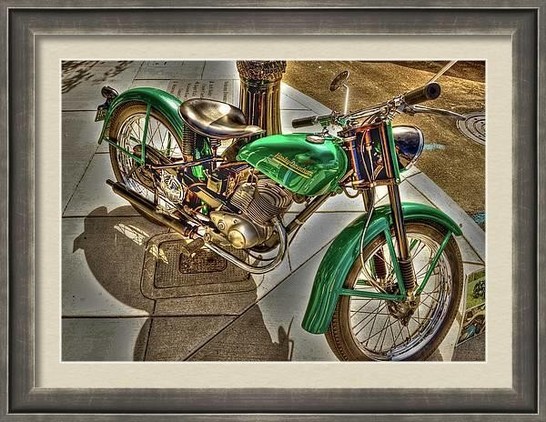 This is a famous motorcycle brand captured all by itself! Guessing a circa 1930's. It has been restored to perfect. #BuyIntoArt #Art #ThomZehrfeldPhotography #PhotographyIsArt #Photography #Fotografie
#ArtForSale #ArtMatters #MastoArt #Mastodon #ArtforInteriorDesign #HospitalityInteriors 
#InteriorDesign #Wallart #InteriorDecorating #WallArtForSale  #HarleyDavidson #classicbike #motorcycle #classicmotorcycle #vintagebike #motorbike #vintagemotorcycle

Prints at: https://1-thom-zehrfeld.pixels.com/featured/class-thom-zehrfeld.htm