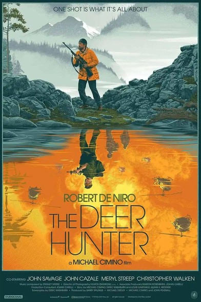 Poster de la película El cazador, del ilustrador Laurent Durieux