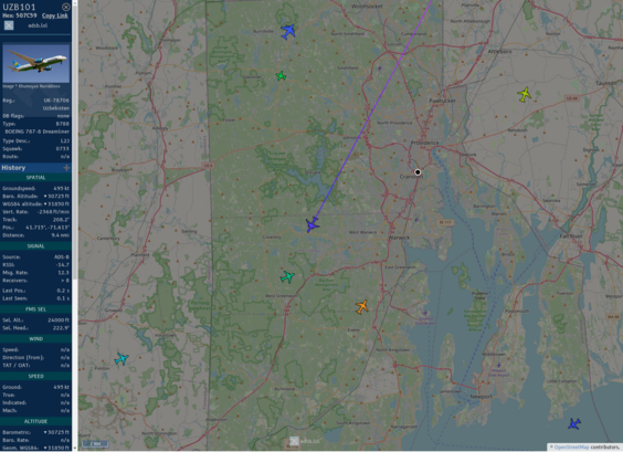 Github AnyFlightTracker by @rtmladsb:mastadon.social