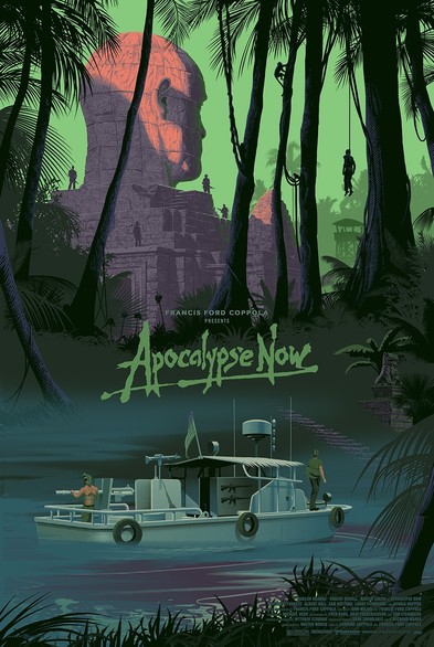 Poster de la película Apocalypse Now, del ilustrador Laurent Durieux