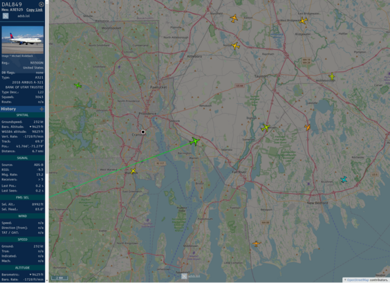 Github AnyFlightTracker by @rtmladsb:mastadon.social
