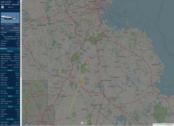 Github AnyFlightTracker by @rtmladsb:mastadon.social