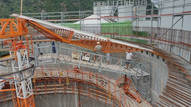 Faulturm Deckenschalung