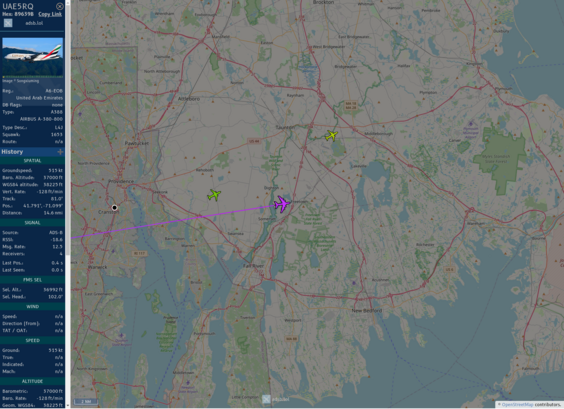 Github AnyFlightTracker by @rtmladsb:mastadon.social