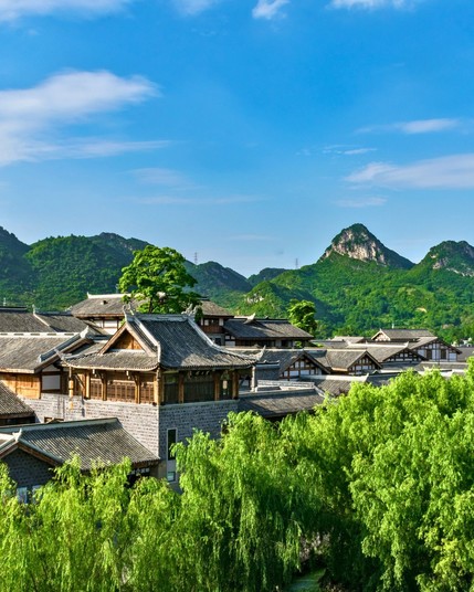 Qingyan Ancient Town is a 645-year-old town in Guiyang, China
