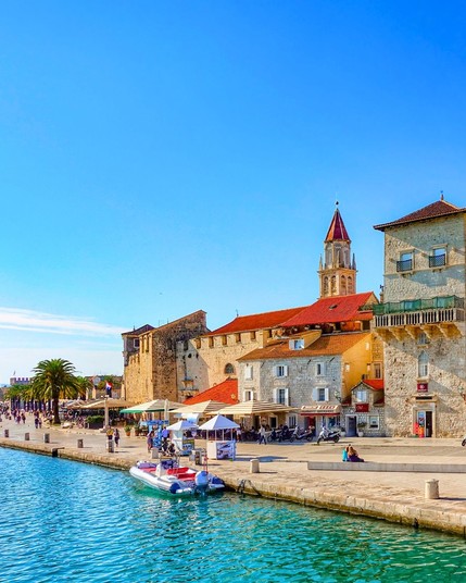 UNESCO-listed Trogir town in Croatia