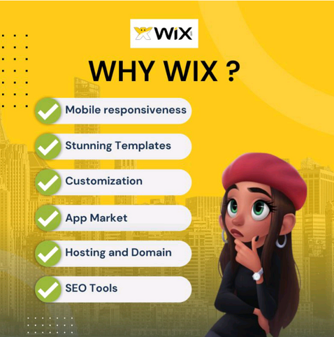 Reasons to use wix to build website.