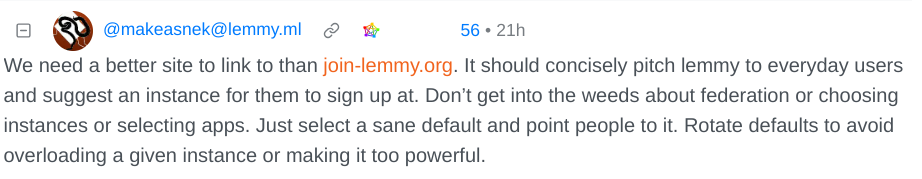 UX problem with Join-Lemmy.org