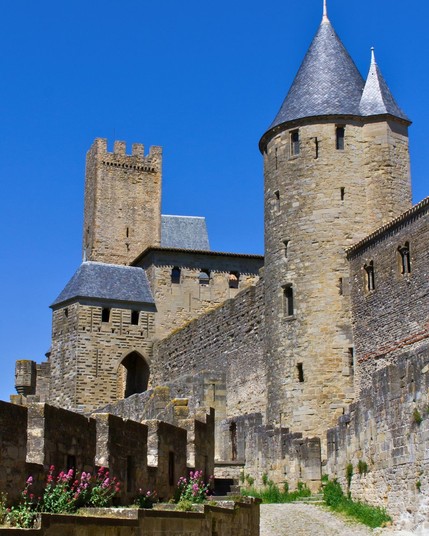 Château Comtal in Carcassonne, France