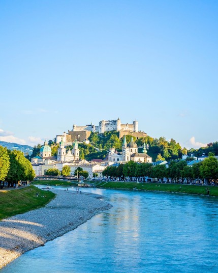 Fortress Hohensalzburg in in Salzburg, Austria