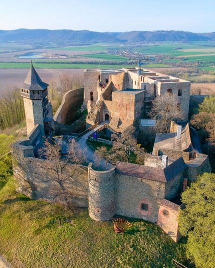 Helfštýn Castle in Czech Republic