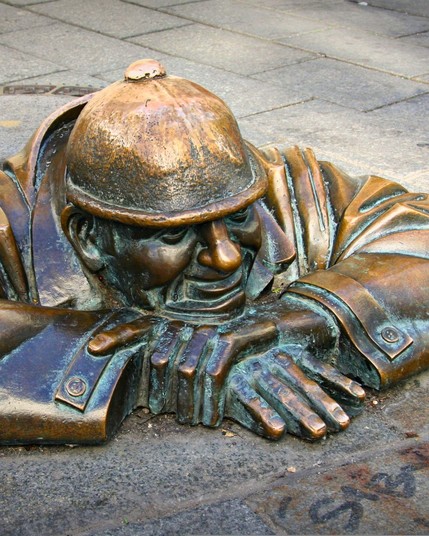 Čumil in Bratislava, Slovakia