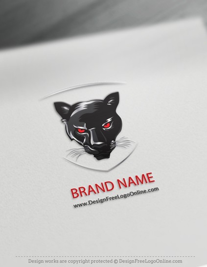 Cheetah, Cougar, Black Panther, Panther, or Jaguar logo image