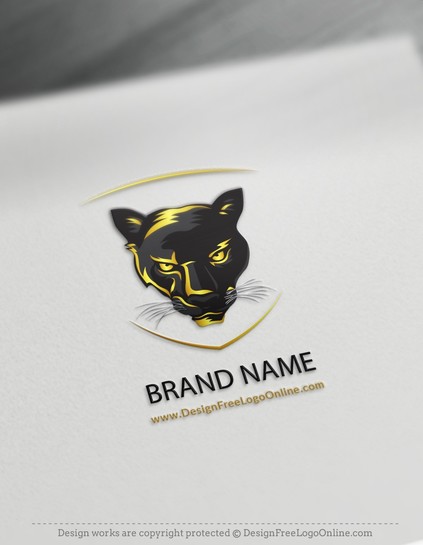 Cheetah, Cougar, Black Panther, Panther, or Jaguar logo image