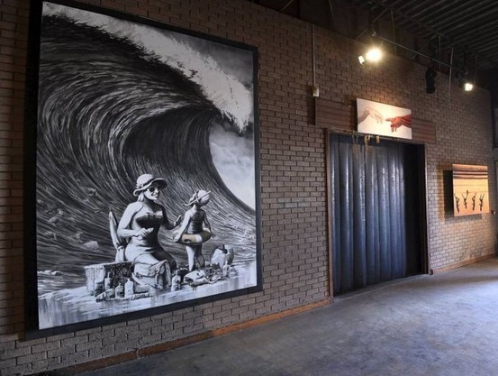Photograph from Banksy’s Theme Park: Dismaland
