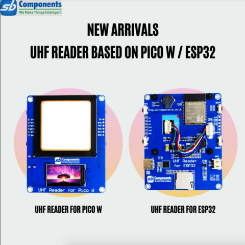 UHF Reader Based on Pico W / ESP32 by SB Components!