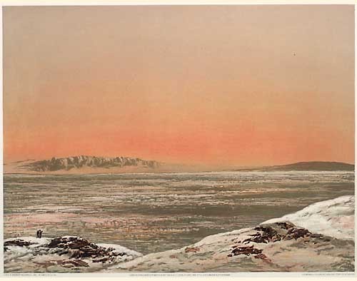Der Anblick von Melville Island, bereits 1819 durch Parry vom Osten her erreicht, bestätigt das Finden der letzten "fehlenden Verbindung" zu einer Nordwestpassage 