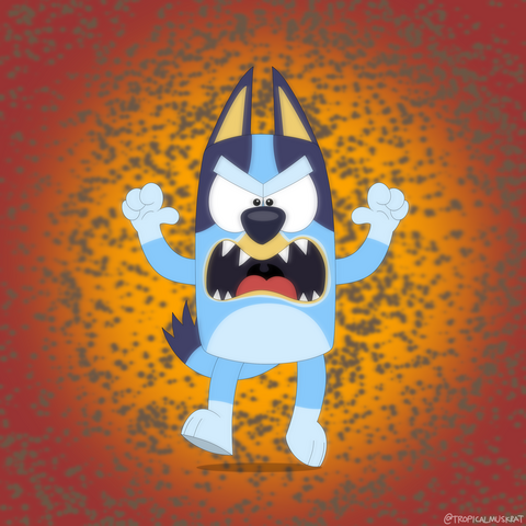 POV: You called Bluey a male!