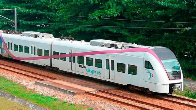 KLIA ekspres train. Photo is from the article linked.