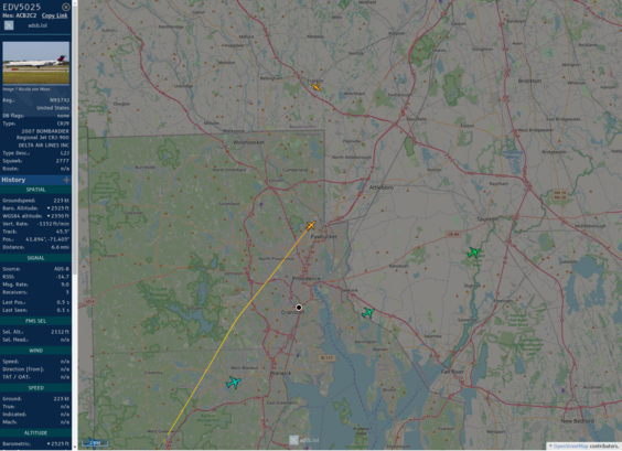 Github AnyFlightTracker by @rtmladsb:mastadon.social