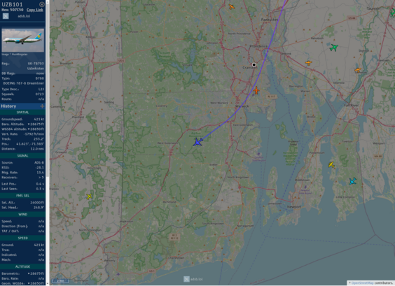 Github AnyFlightTracker by @rtmladsb:mastadon.social