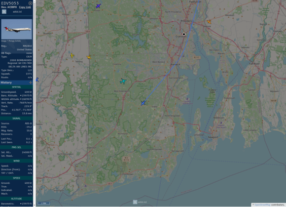 Github AnyFlightTracker by @rtmladsb:mastadon.social