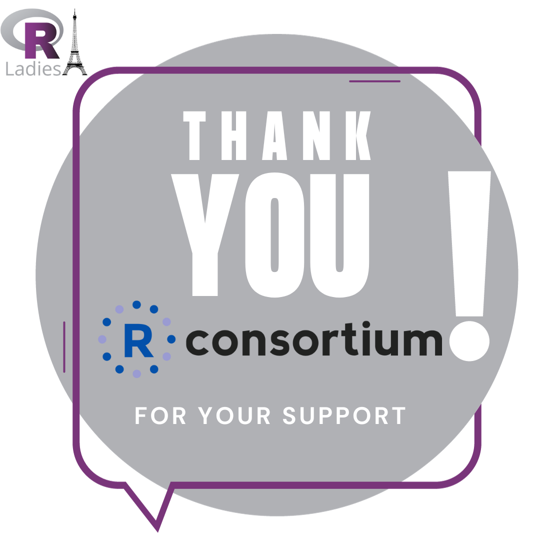 R Consortium Funding for R User Groups! Highlighting R-Ladies São Paulo - R  Consortium