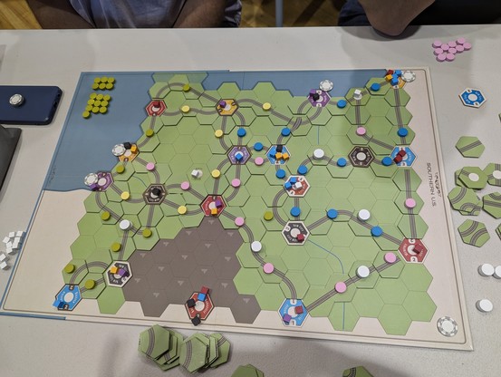 Age of Steam in action