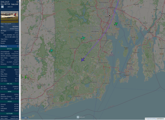 Github AnyFlightTracker by @rtmladsb:mastadon.social